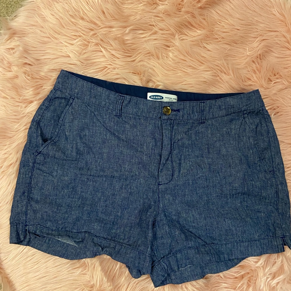 Everyday Short Midrise Linen Jean 16